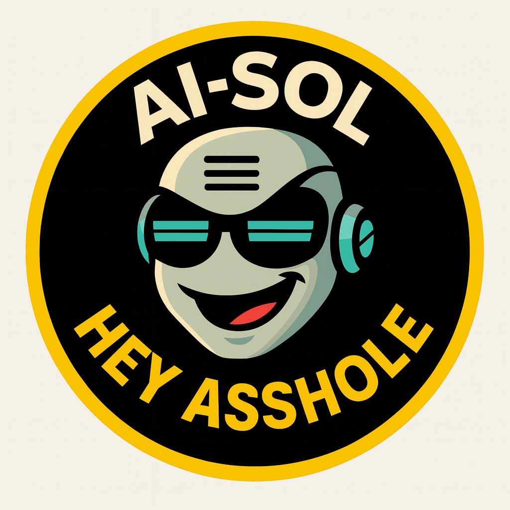AI-SOL logo saying Hey Asshole